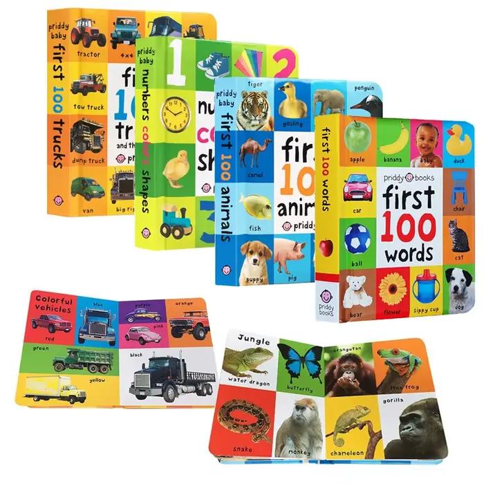 Encyclopédie cognitive anglaise pour enfants de 0 à 2 ans, livres d'apprentissage précoce pour enfants, cadeaux
