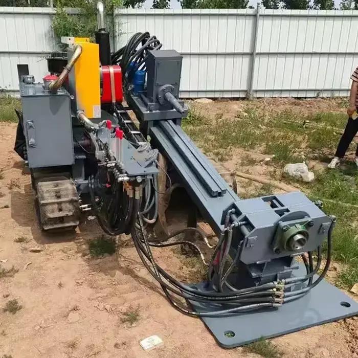 Machine de forage directionnel horizontal (HDD) municipale, équipement de forage directionnel horizontal pour la construction
