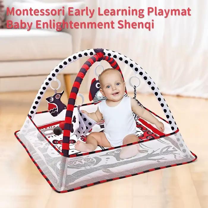 Tapis de jeu de gymnastique pour bébé de 0 à 36 mois