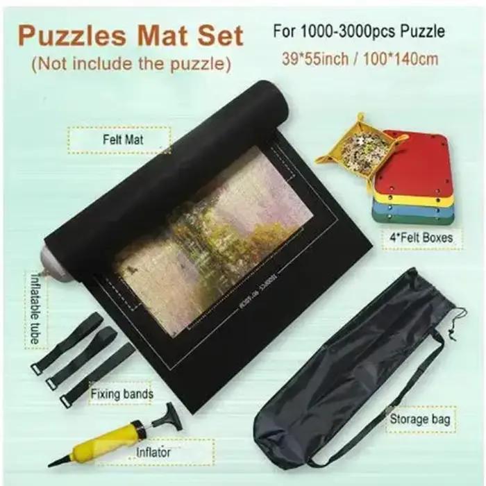 Ensemble de tapis de Puzzle en feutre