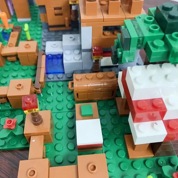 Blocs de construction de la ferme du Village