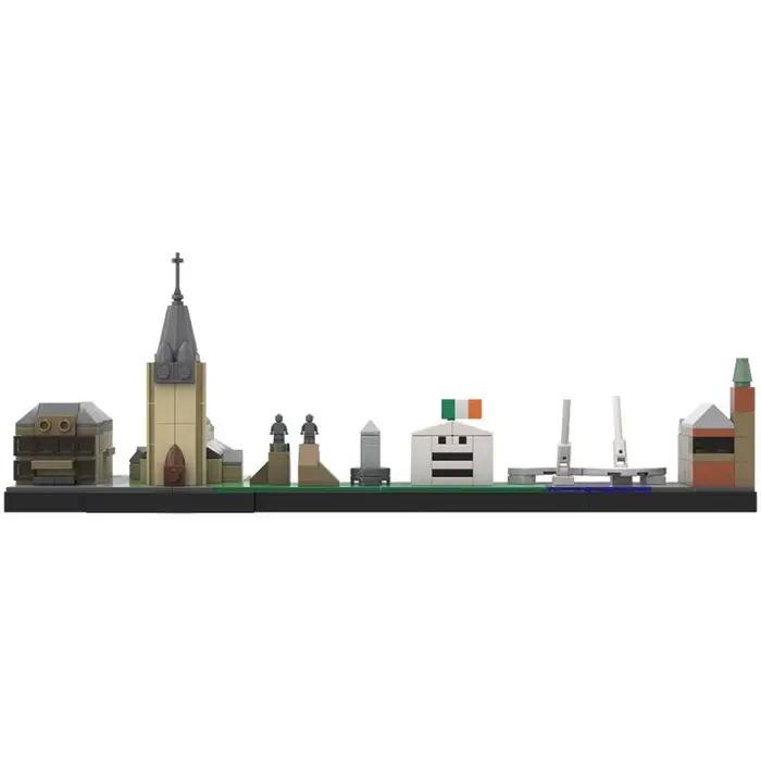 Ensembles de Blocs de Construction Thème Architecture Urbaine et Horizonts de Ville : Pays d'Irlande (Drogheda