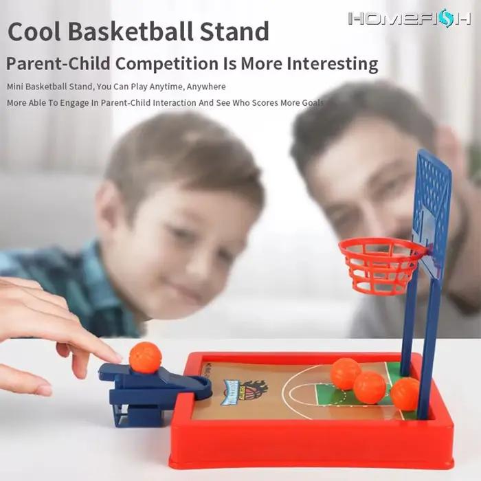 Jeu de basket-ball. Mini ensemble de jeu de bureau portable de voyage