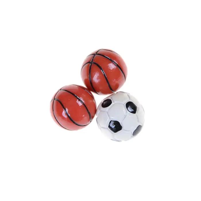 Balles de sport miniatures pour maison de poupée 1:6/1:12