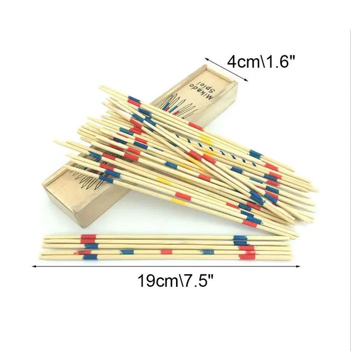 Bâton de jeu en bois coloré pour enfants