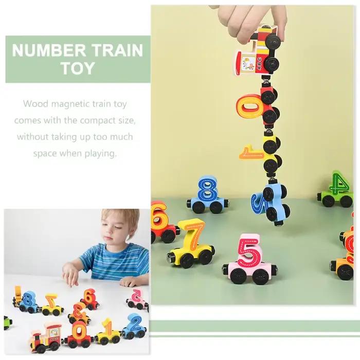 Jouet de Train en bois Montessori