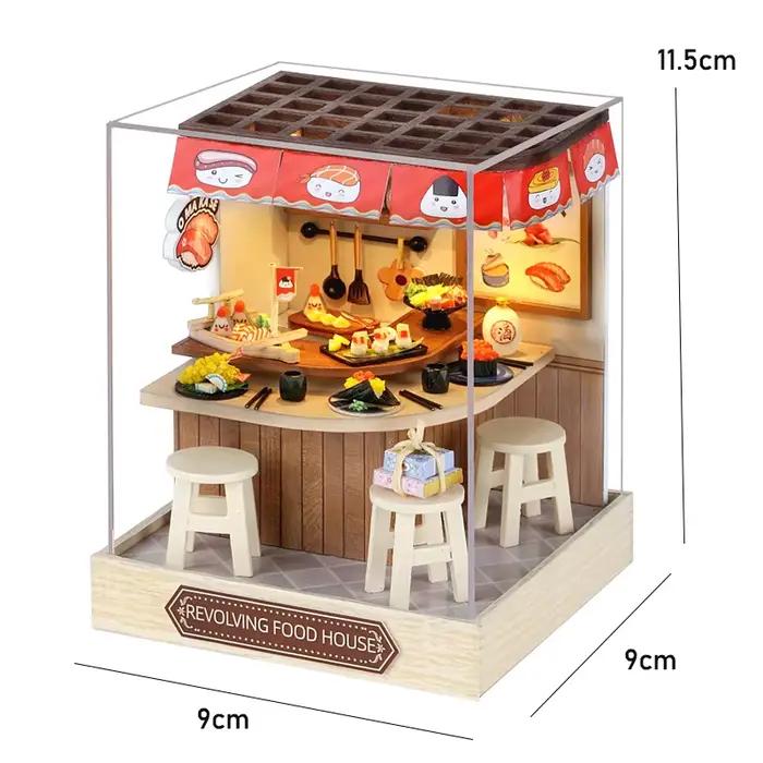 Mini maison de poupée, Kit de petite maison à monter soi-même