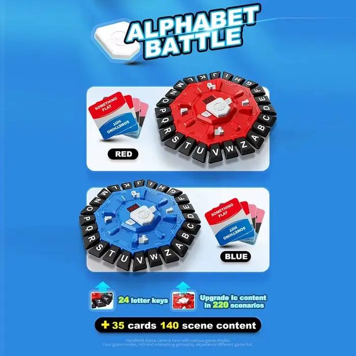 Jeu de société familial Word Play avec minuterie à affichage numérique