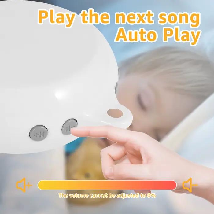 Boîte à musique rotative ABS pour bébé de 0 à 12 mois