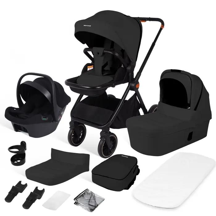 Poussette bébé 3 en 1, combinaison Isofix
