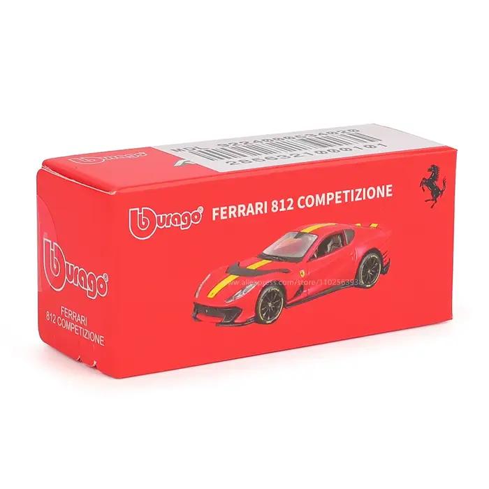 Bburago-Modèle de voiture Ferrari authentique pour enfants