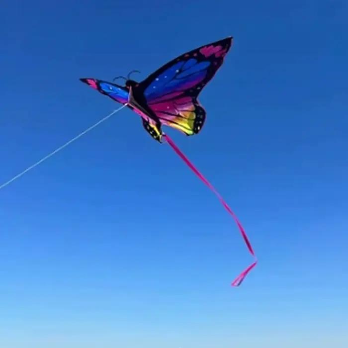 Cerf-volant papillon coloré DIY