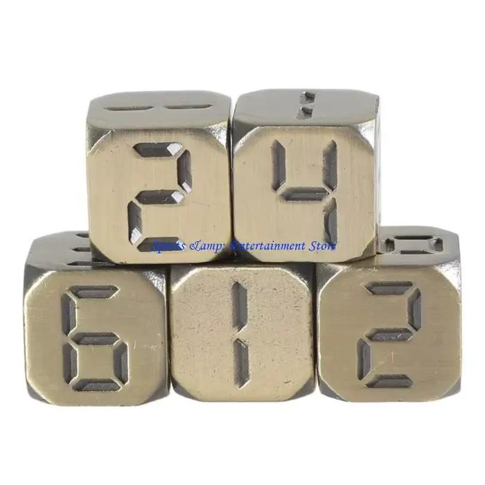 G7NF – lot 5 cubes dés à arrondis pour enfants