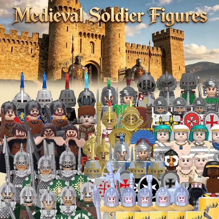 Figurines de Chevaliers Médiévaux