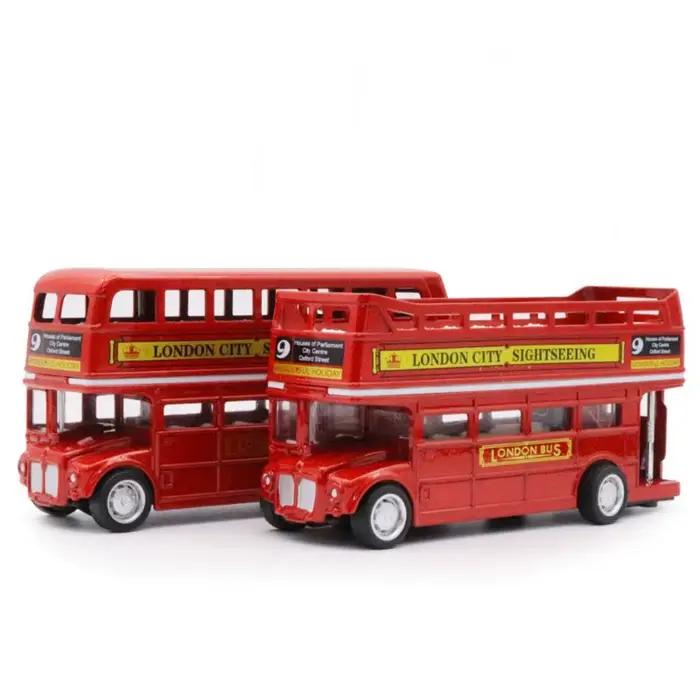 Modèle de voiture de Bus à deux étages