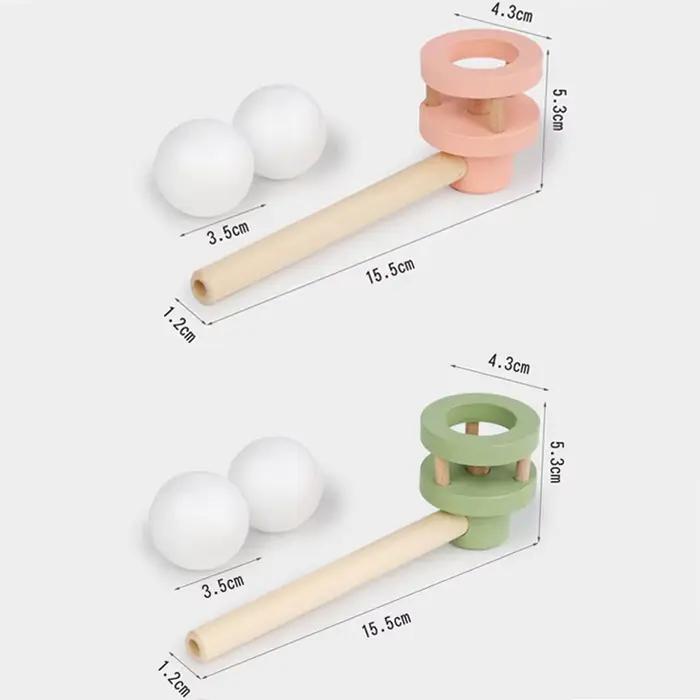 Jouets de soufflage d'équilibre en bois