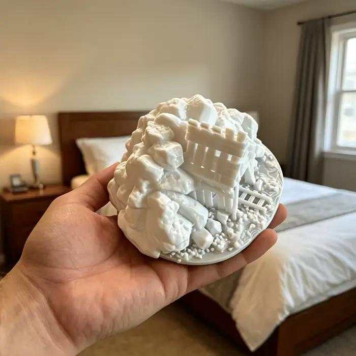 Terrain de mine détruite imprimé en 3D, entrées de mine en ruine, décorations de terrain de jeu de guerre miniature, ornements de terrain de jeu de table, modèle décoratif DIY