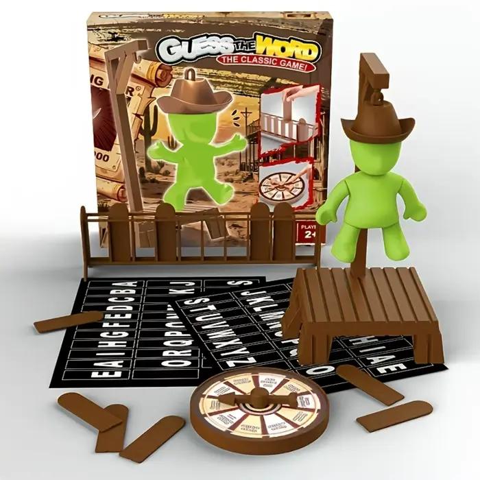 Un jeu de société intéressant avec des écrevisses et des gallows