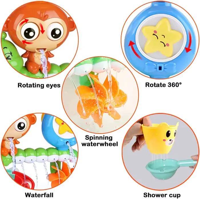 Jouets de bain pour tout-petits de 1 2 3 ans