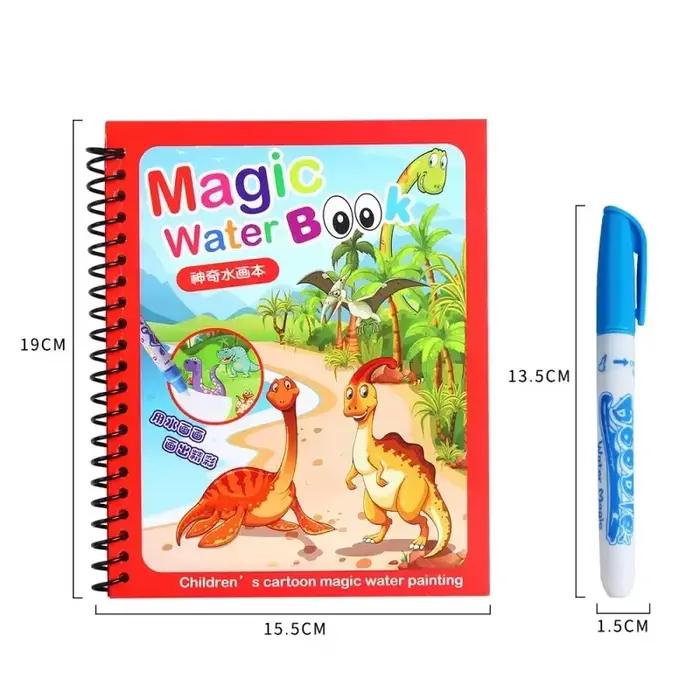 Livre d'eau magique avec stylo