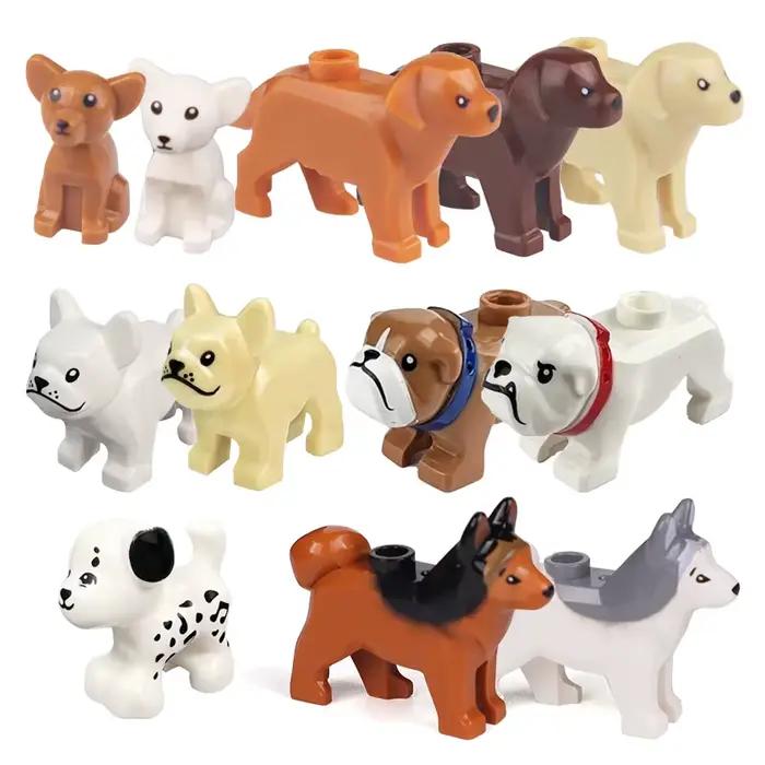 Blocs de construction d'animaux compatibles pour enfants MOC