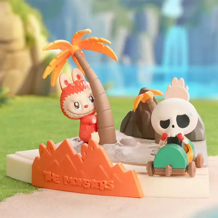 POP MART THE MONSTERS jeux de jeu série scène ensembles boîte mystère 1 pièce/6 pièces POPMART boîte aveugle figurine d'action