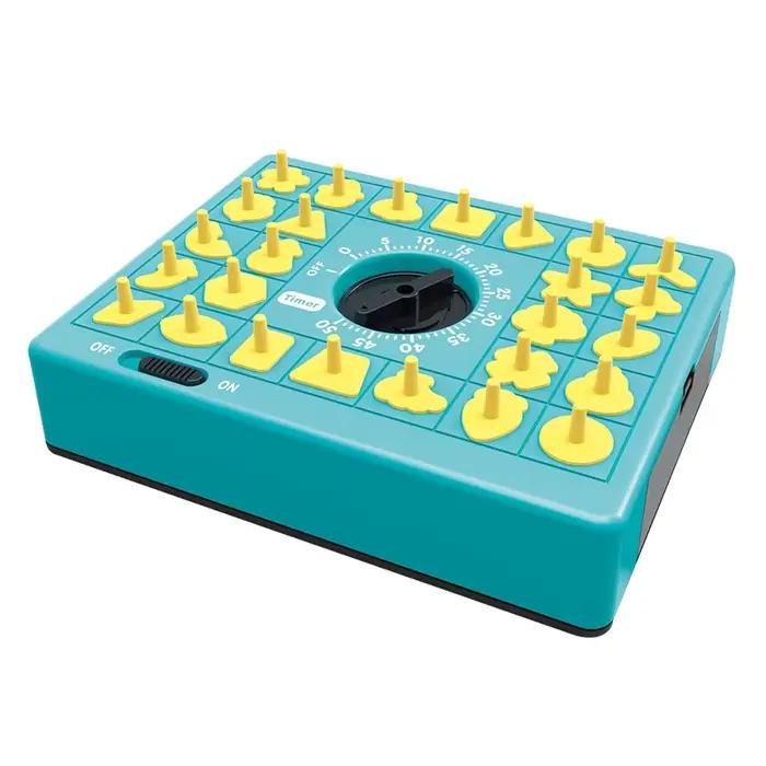 Jeu de table éducatif pour enfants Hape : Puzzle de correspondance avec plateau pop-up et minuteur – Jeu cognitif pour enfants, idéal pour les fêtes et la famille