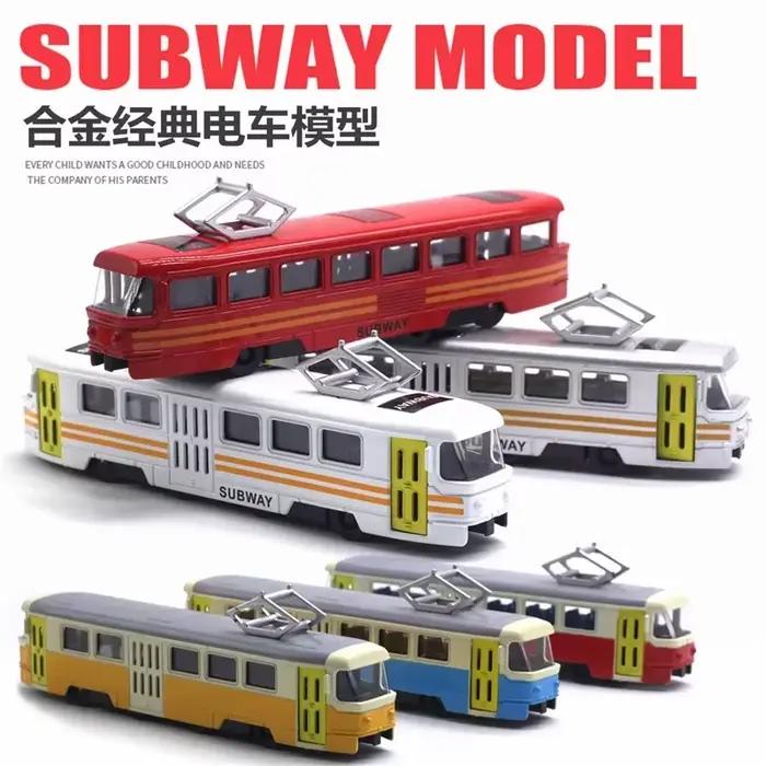 Modèle de tramway en alliage 1:90