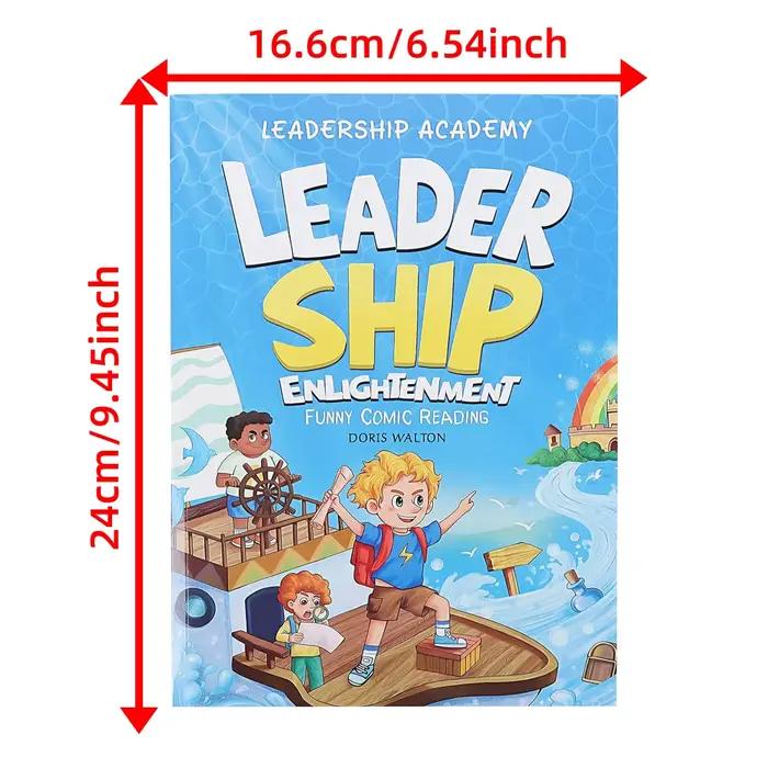 Cahier d'exercices de leadership en forme de bande dessinée | Améliorer la communication et le sentiment de responsabilité | Formuler une leadership exceptionnelle