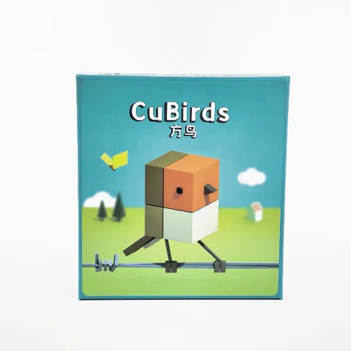 Hot Games Jeu de société CuBirds - Profitez de ce jeu simple et engageant parfait pour les familles et les amis Jeu familial 20 minutes