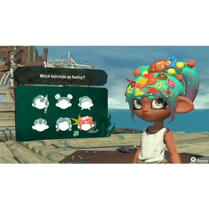 Nintendo Switch 2 Splatoon Raiders Cartouche Physique Game Card Action Shooter Chasse au Trésor Exploration d'Île Gadgets Personnalisation Coop en Ligne 1-4 Joueurs pour Switch 2