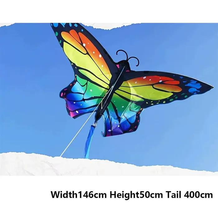 Cerf-volant papillon coloré pour enfants