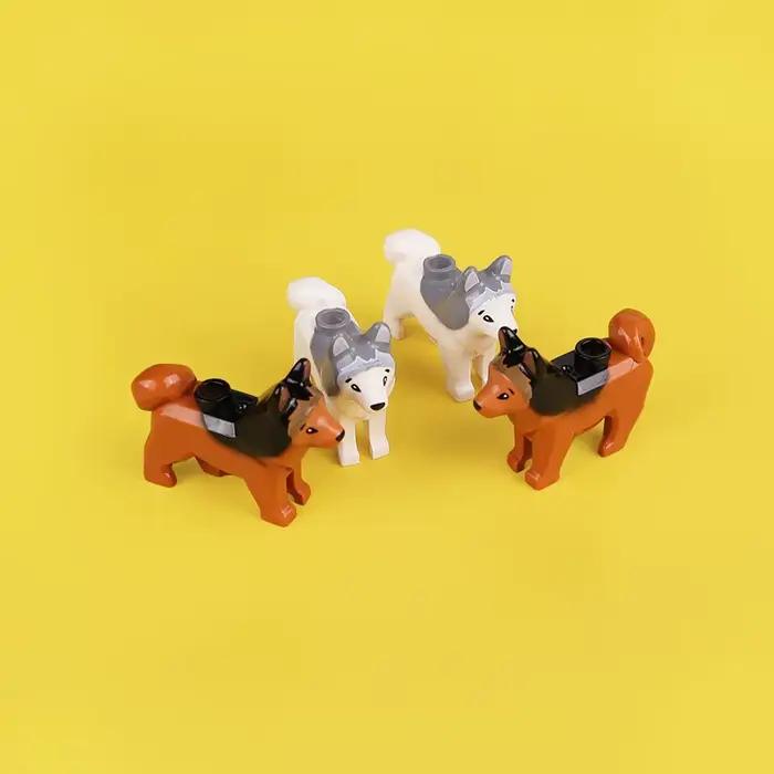 Blocs de construction d'animaux compatibles pour enfants MOC