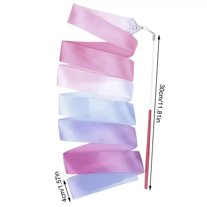 Rubans de danse de 2 m pour gymnastique rythmique