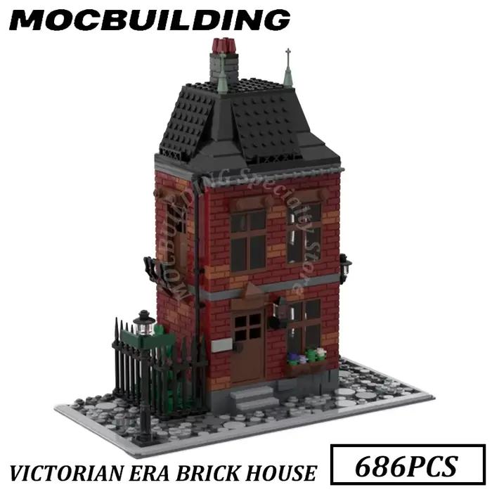 Blocs de construction MOC en plastique vert clair pour construire des modèles de maison victoriens et bâtiments de ville occasions spéciales
