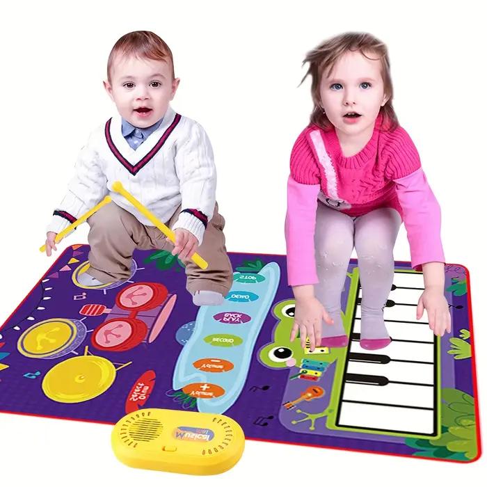 Tapis de jeu pour piano et batterie