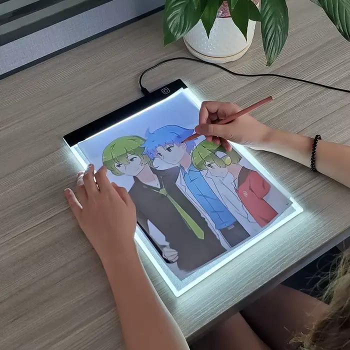 Tableau de copie de dessin Led à intensité variable
