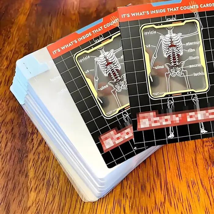Body Deck 52 feuilles de cartes à jouer intéressantes cartes à jouer d'anatomie humaine examen physique carte médicale enseignant étudiants