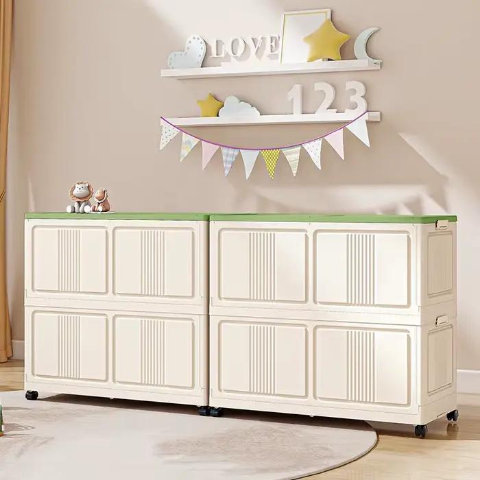 Poubelle à jouets pliable