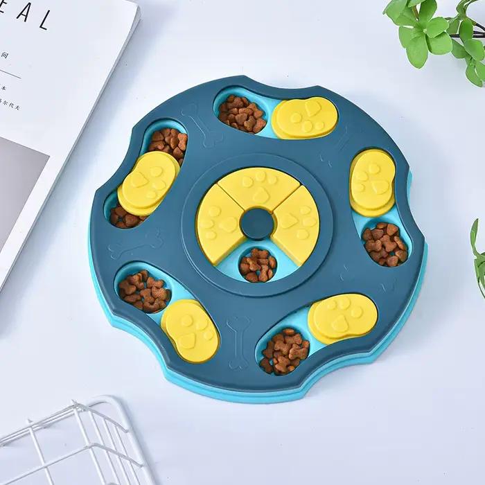 Jouets de puzzle pour chiens, distributeur de nourriture interactif pour augmenter l'QI, bol antidérapant pour manger lentement, jeux de nourriture pour chats et chiens