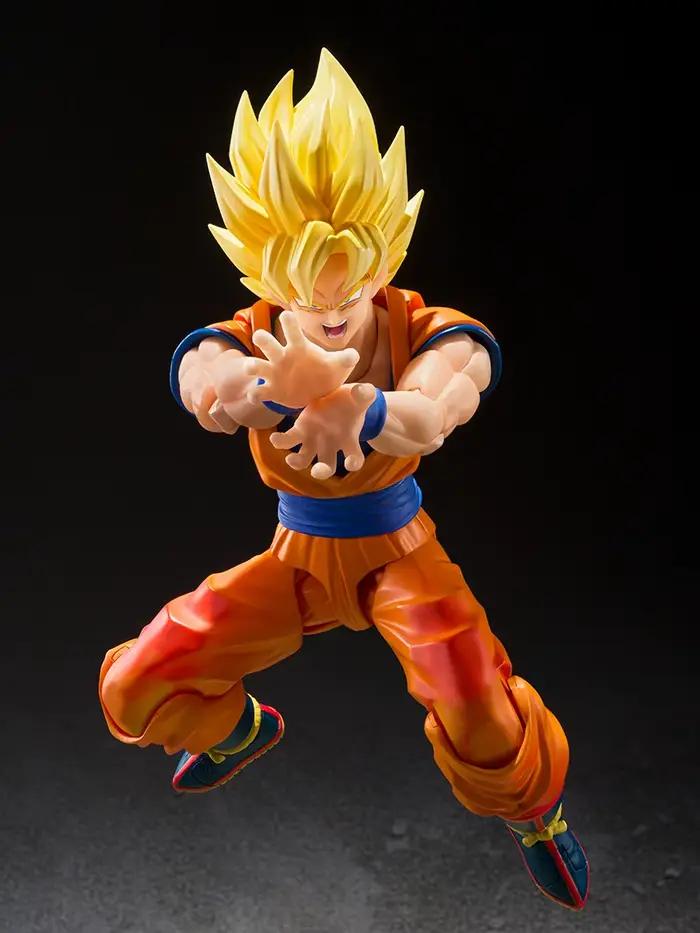 Bandai S.H.Figuarts SHF Dragon Ball Z Super Saiyan Son Goku-les jeux commencent figurine modèle jouets