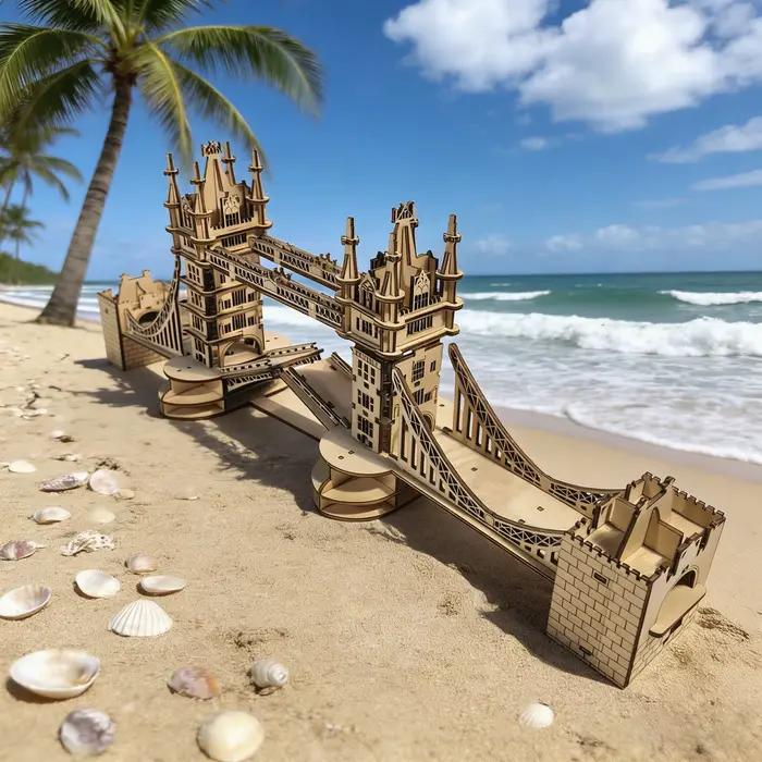 Puzzle en bois 3D : Modèle