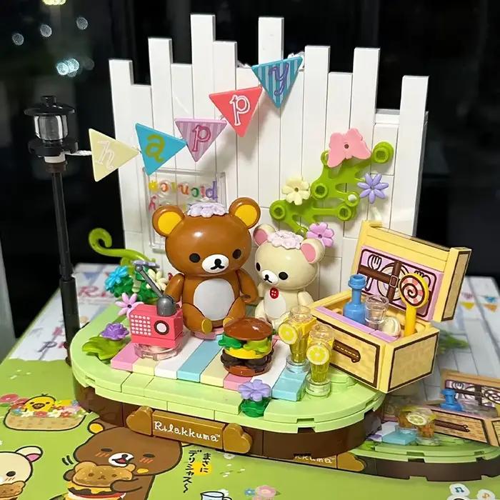 Rilakkuma-Modèle d'ours à assembler soi-même