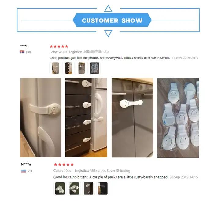 Serrure de porte pour la protection de bébé