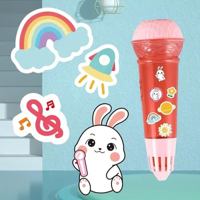 Grand Microphone à écho physique pour enfants