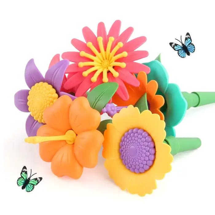 Cultivez leur imagination avec le jouet de construction de jardin de fleurs éducatif STEM – Cadeau parfait pour les garç