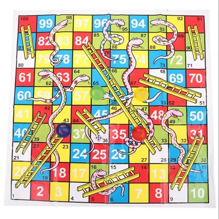 Échelle d'échecs serpent vol 38cm/14.96 pouces, jouets éducatifs pour enfants, jeu de société intéressant, jeu d'échecs volant Portable