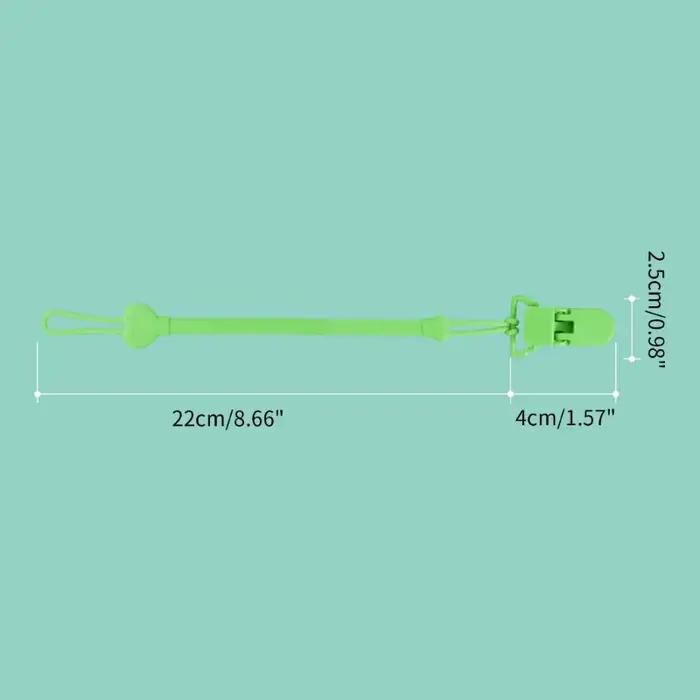 Attache-tétine en silicone JOFastened pour bébé