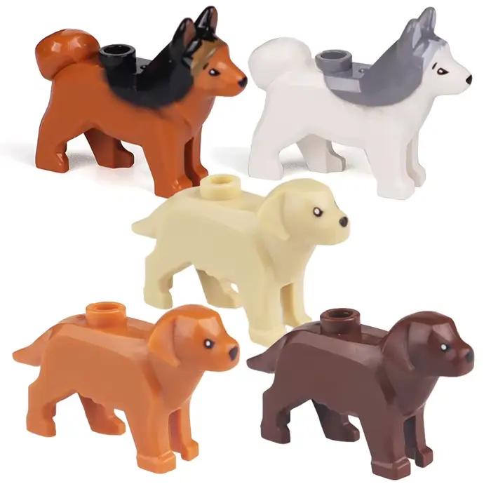 Blocs de construction d'animaux compatibles pour enfants MOC