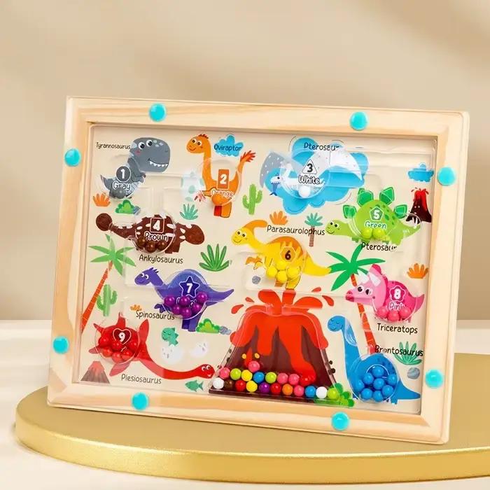 Jeux de tri de couleurs magnétiques Montessori